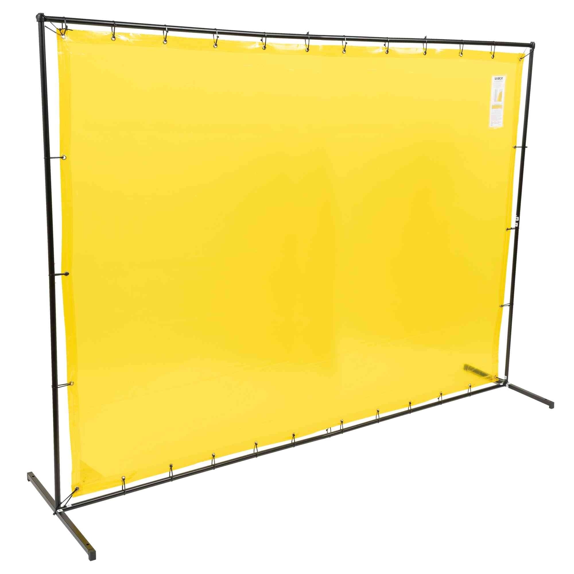Jackson Safety® - Welding Curtain and Frame Combo Kit - Gold - 6'x8' - Model # 37312